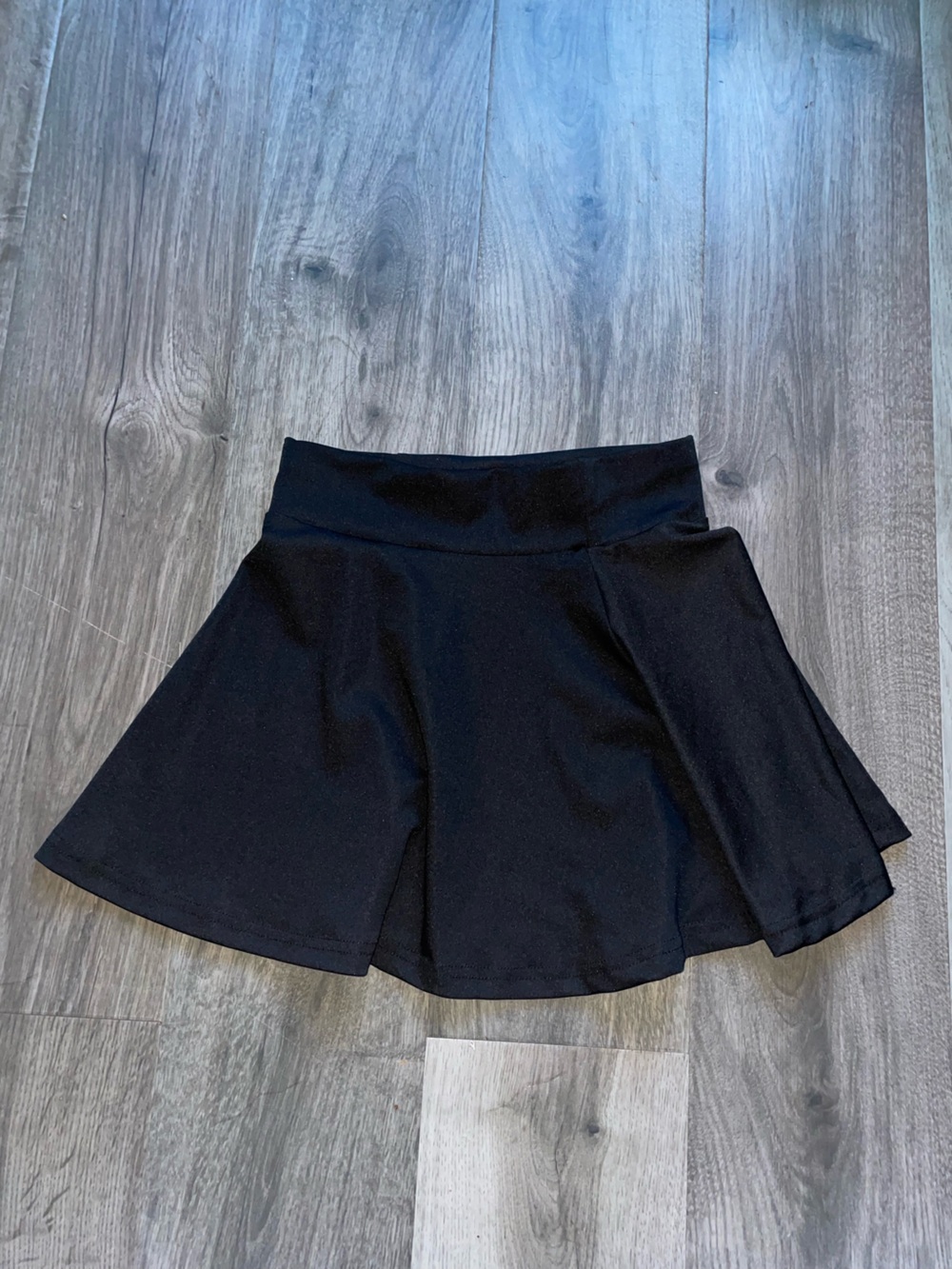 Black Flared Women's Skirt - Classic Everyday Skirt